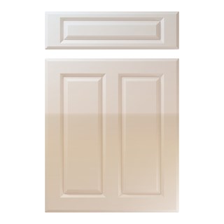 Benwick Kitchen Replacement Door in High Gloss Cashmere