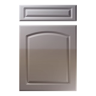 Boston Kitchen Replacement Door in High Gloss Dust Grey