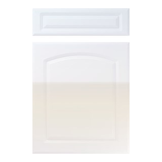 Boston Kitchen Replacement Door in High Gloss White