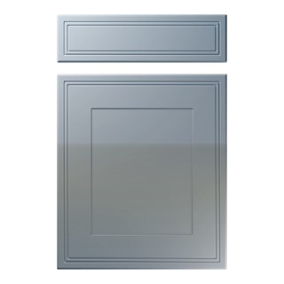 Bridgewater Kitchen Replacement Door in High Gloss Denim