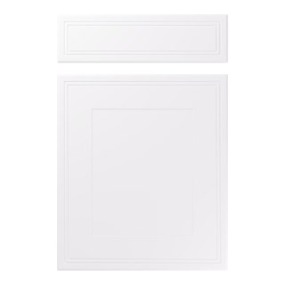 Bridgewater Kitchen Replacement Door in Super Matt Frost White