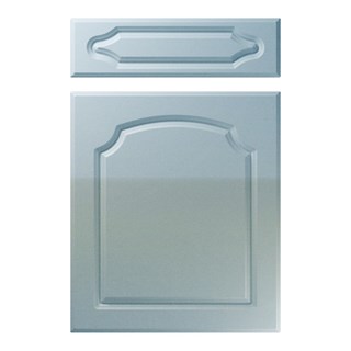 Chedburgh Kitchen Replacement Door in High Gloss Blue Sparkle