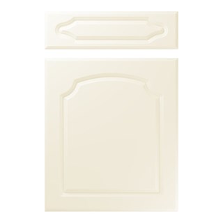 Chedburgh Kitchen Replacement Door in Ivory