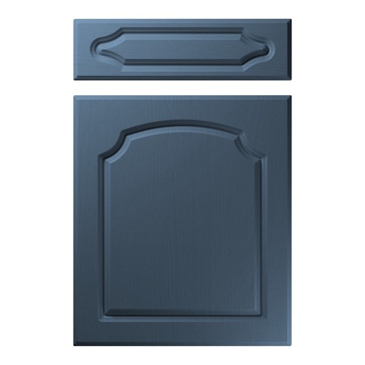 Chedburgh Kitchen Replacement Door in Painted Oak Alby Blue