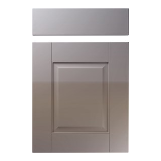 Coniston Kitchen Replacement Door in High Gloss Dust Grey
