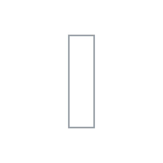 Avanti Quadro 22mm Blind Corner Panel,Graphite Grained Paint Effect 720 x 150mm