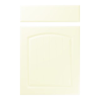 Cottage Kitchen Replacement Door in Buttermilk