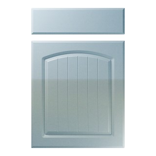 Cottage Kitchen Replacement Door in High Gloss Blue Sparkle
