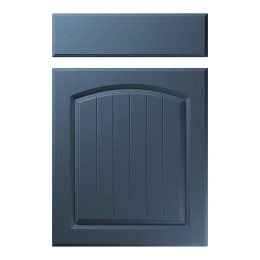 Cottage Kitchen Replacement Door in Painted Oak Alby Blue