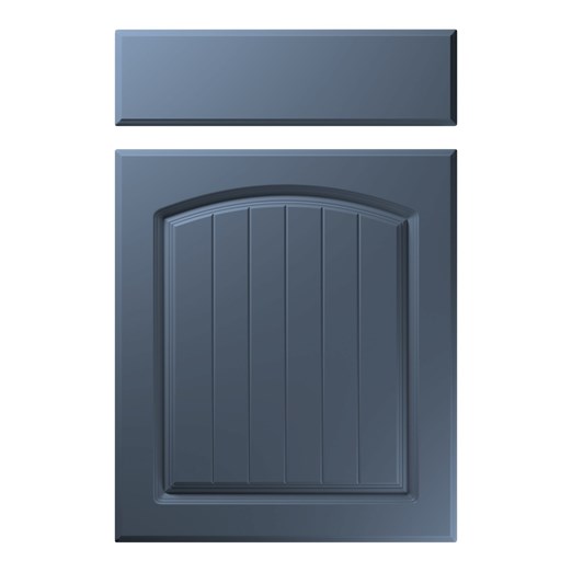 Cottage Kitchen Replacement Door in Super Matt Alby Blue