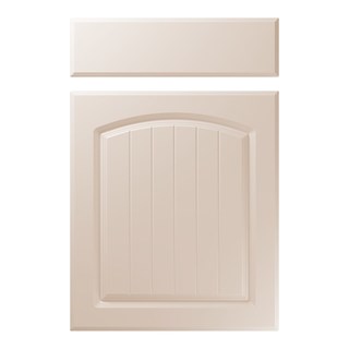 Cottage Kitchen Replacement Door in Super Matt Cashmere