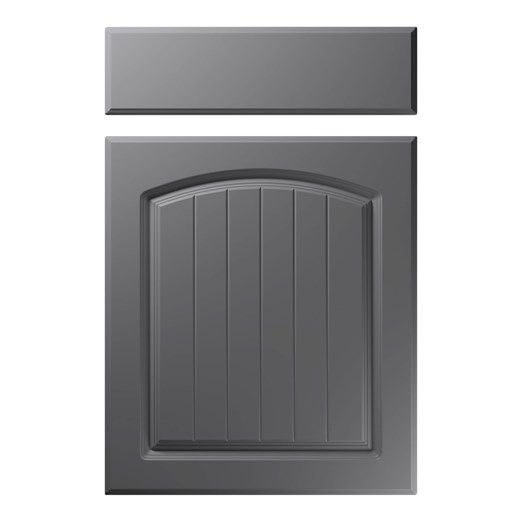 Cottage Kitchen Replacement Door in Super Matt Onyx Grey