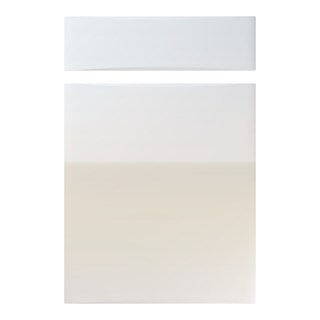 Crossland Kitchen Replacement Door in High Gloss Grey