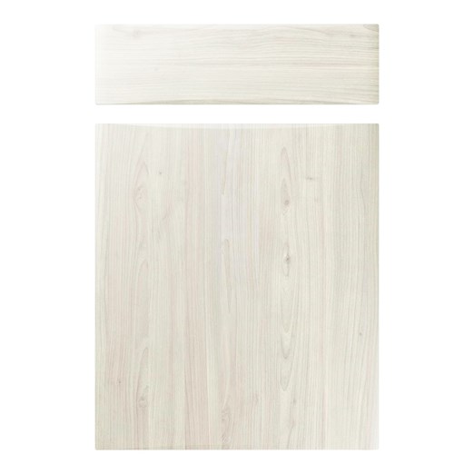 Crossland Kitchen Replacement Door in White Nordic Wood