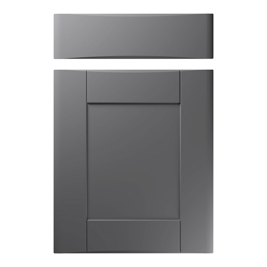 Denver Kitchen Replacement Door in Super Matt Onyx Grey