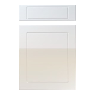 Esquire Kitchen Replacement Door in High Gloss Grey