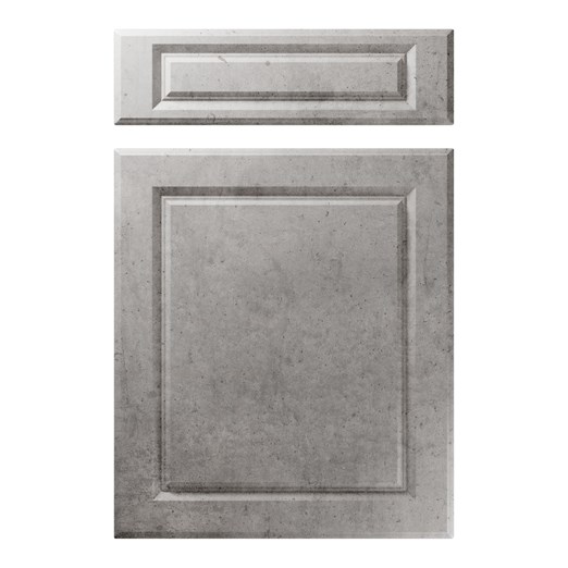 Fenwick Kitchen Replacement Door in Super Matt Chicago Concrete Light