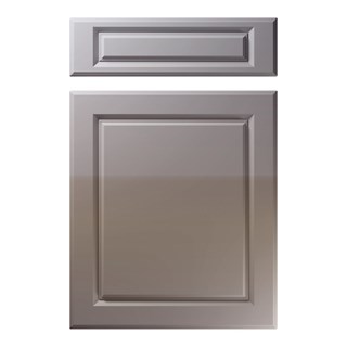 Fenwick Kitchen Replacement Door in High Gloss Dust Grey