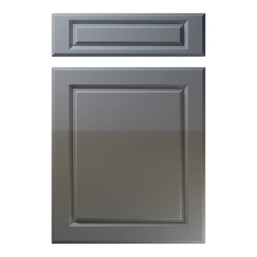 Fenwick  Kitchen Replacement Door in High Gloss Onyx Grey