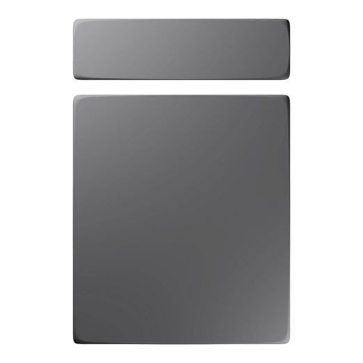 Genoa  Kitchen Replacement Door in Super Matt Onyx Grey