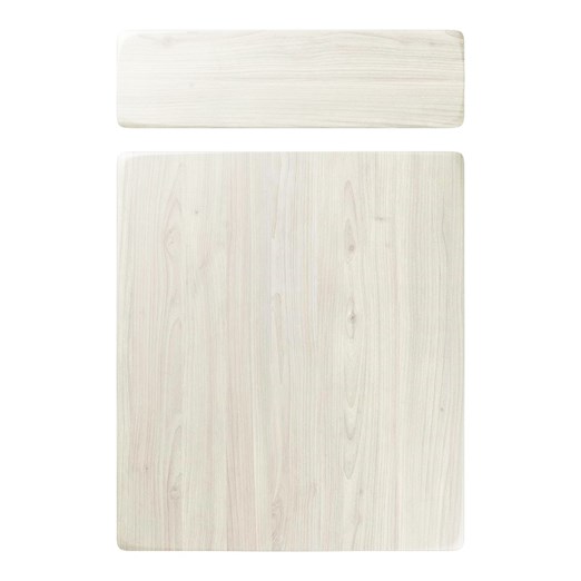 Genoa Kitchen Replacement Door in White Nordic Wood