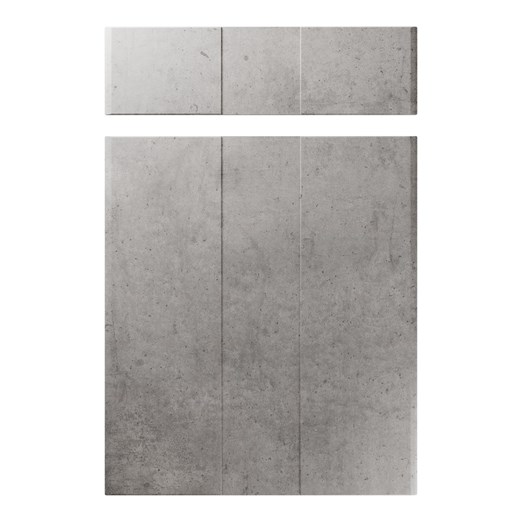 Grove Kitchen Replacement Door in Super Matt Chicago Concrete Light