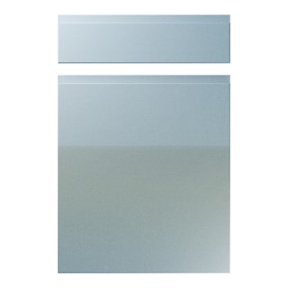 Kendal Kitchen Replacement Door in High Gloss Blue Sparkle