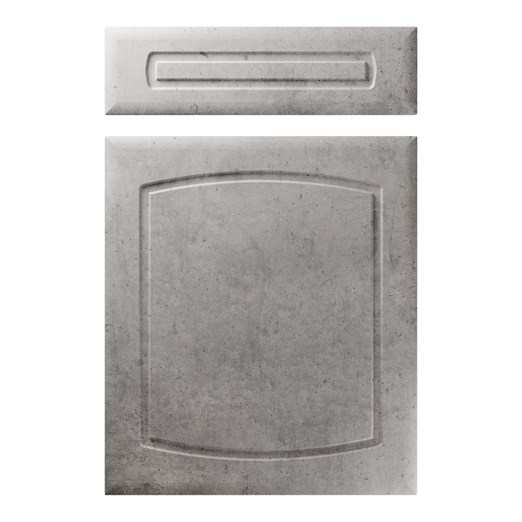 Madrid Kitchen Replacement Door in Super Matt Chicago Concrete Light