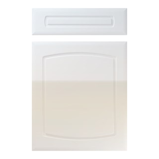 Madrid Kitchen Replacement Door in High Gloss Grey