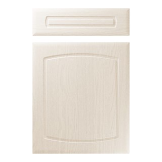 Madrid Kitchen Replacement Door in Painted Oak Ivory
