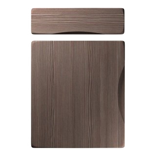 Metropole Kitchen Replacement Door in Brown Grey Avola