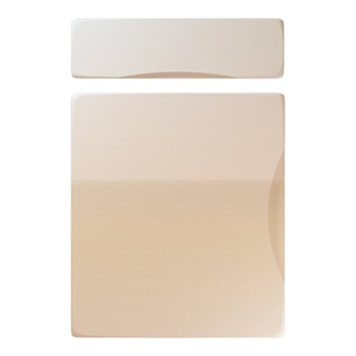 Metropole Kitchen Replacement Door in High Gloss Sand Beige