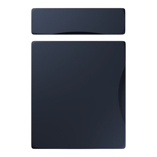 Metropole Kitchen Replacement Door in Super Matt Indigo Blue