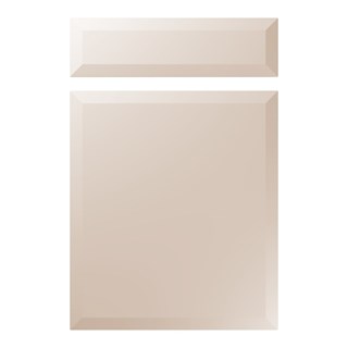 Milano Kitchen Replacement Door in Super Matt Cashmere