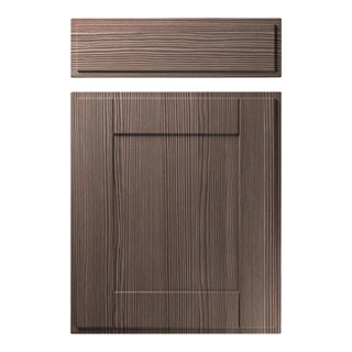 New England Kitchen Replacement Door in Brown Grey Avola