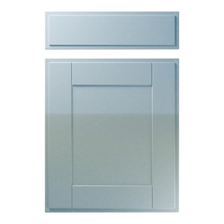 New England Kitchen Replacement Door in High Gloss Blue Sparkle