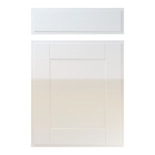 New England Kitchen Replacement Door in High Gloss Grey