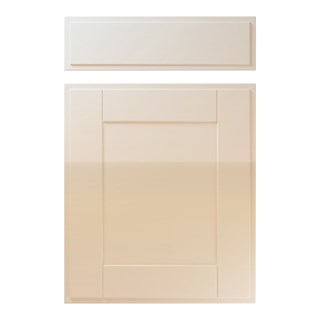 New England Kitchen Replacement Door in High Gloss Mussel