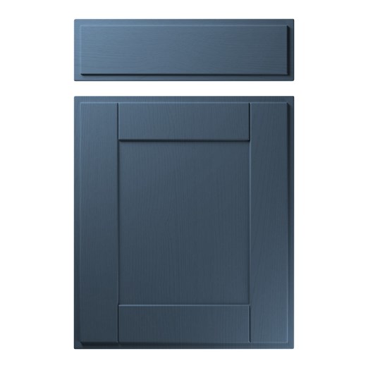 New England Kitchen Replacement Door in Painted Oak Alby Blue