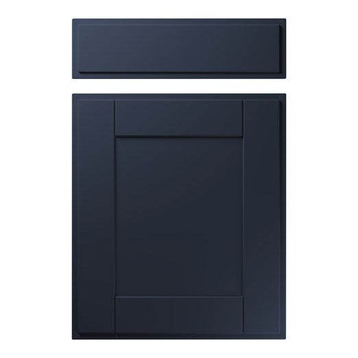 New England Kitchen Replacement Door in Super Matt Indigo Blue