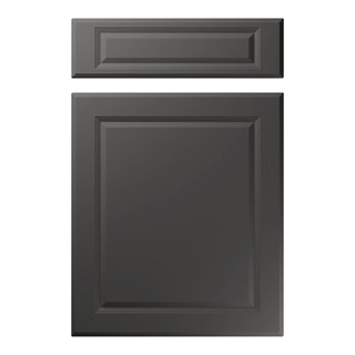 New Fenland Kitchen Replacement Door in Super Matt Graphite
