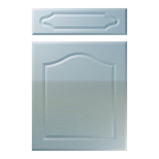 New Sudbury Kitchen Replacement Door in High Gloss Blue Sparkle