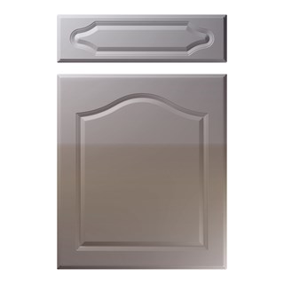 New Sudbury Kitchen Replacement Door in High Gloss Dust Grey