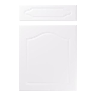 New Sudbury Kitchen Replacement Door in Super Matt Frost White