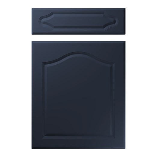 New Sudbury Kitchen Replacement Door in Super Matt Indigo Blue