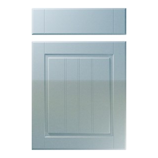 Nova Kitchen Replacement Door in High Gloss Blue Sparkle