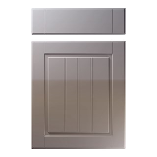 Nova Kitchen Replacement Door in High Gloss Dust Grey