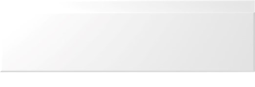 Avanti Opus 22mm Drawer in High Gloss White