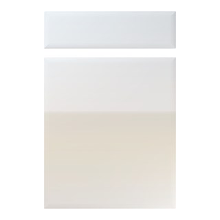 Oslo Kitchen Replacement Door in High Gloss Grey