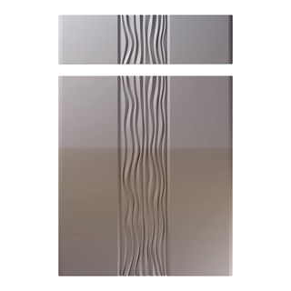 Sahara Kitchen Replacement Door in High Gloss Dust Grey